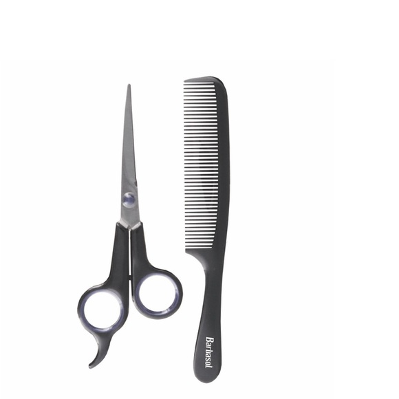 Barbasol Barber Scissors and Comb Pack and magnifying mirror - Picture 6 of 8